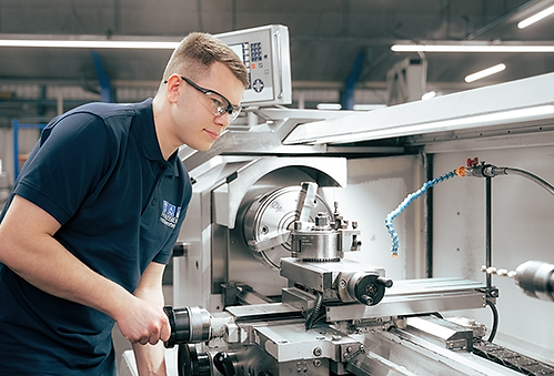 Mitarbeiter in der Produktion