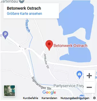 Betonwerk Ostrach – Fertigung