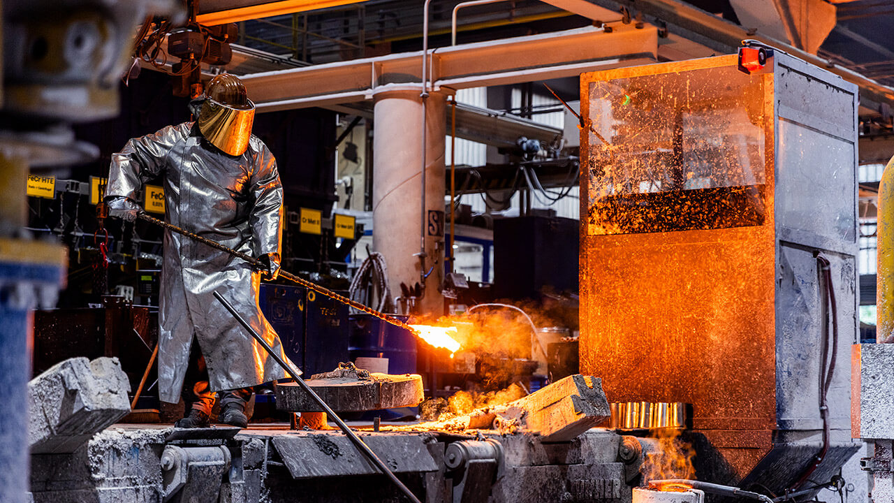 Centrifugal casting production