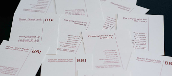 BBI Bayer Bauphysik – Fertigung