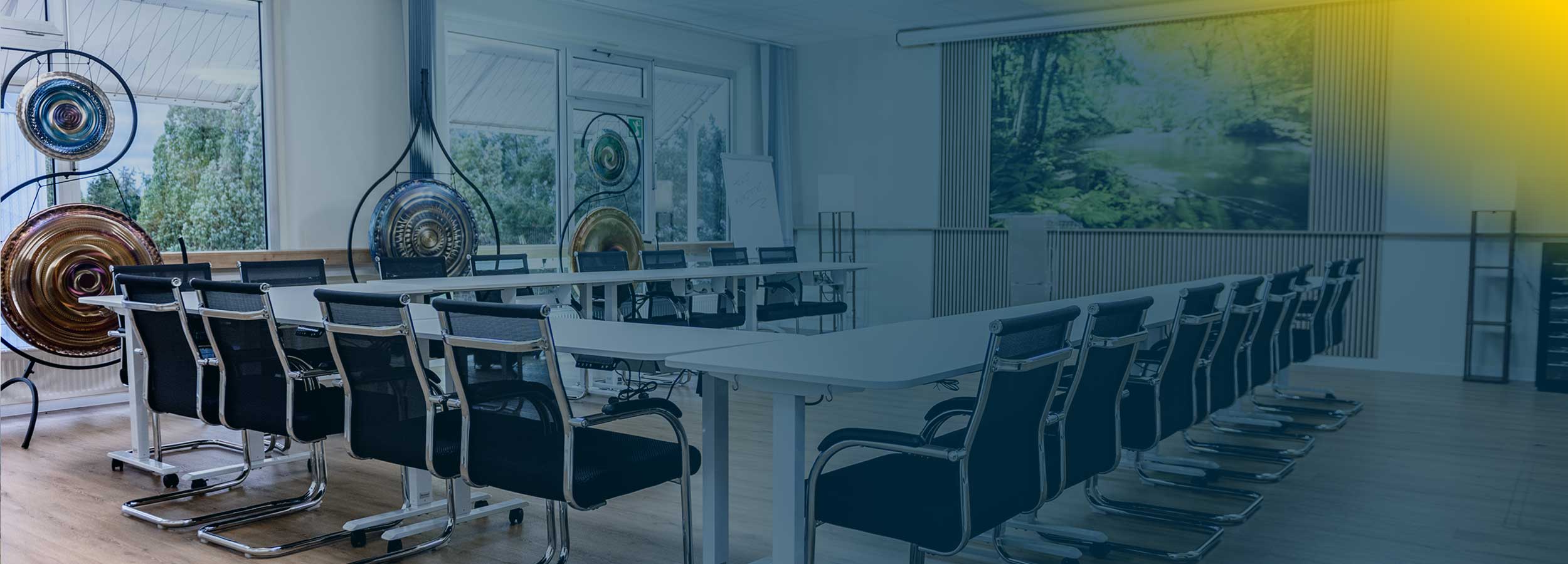 Meeting and seminar rooms