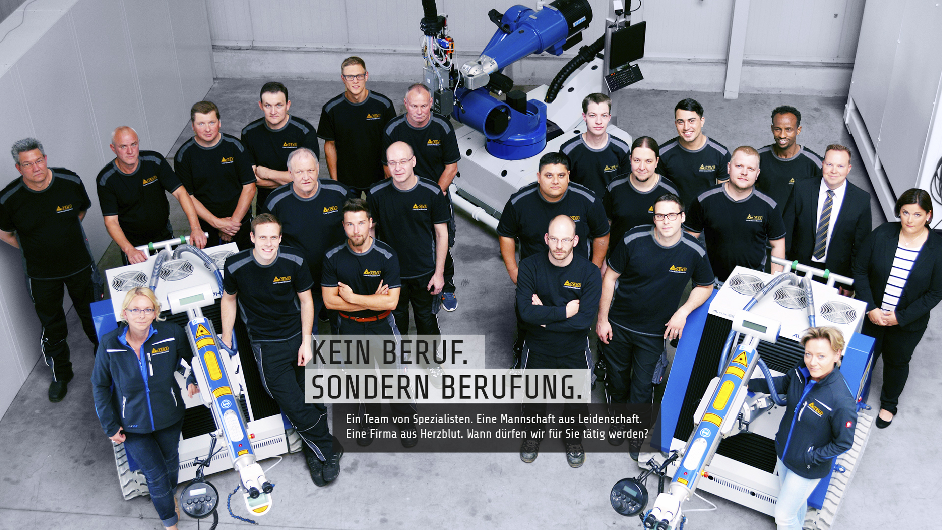 Team an den Standorten Lüdenscheid und Attendorn