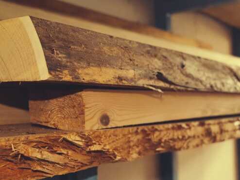Holzlager