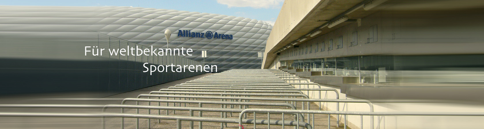 Maßgeschneiderte Lösung für Arenen