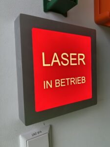 Laser welding in the manufacturing facility
