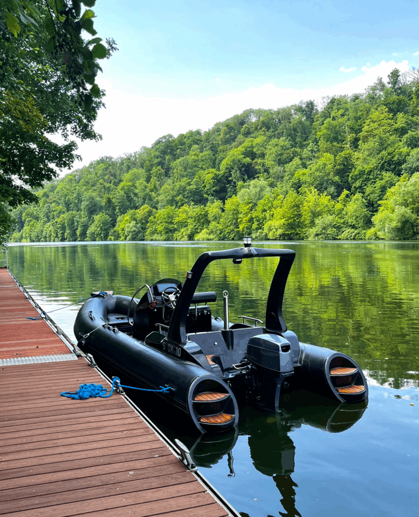 Electric RIB 600 with M45 drive system