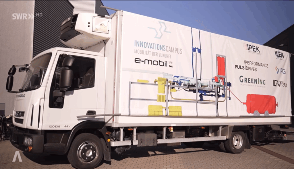 Fuel cell battery system for commercial vehicles