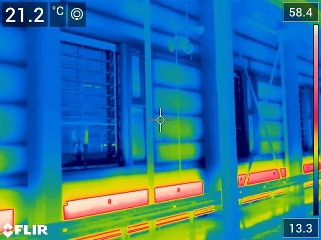 Thermografie-Scan der Gebäudehülle