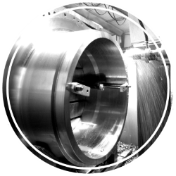 Large turned part