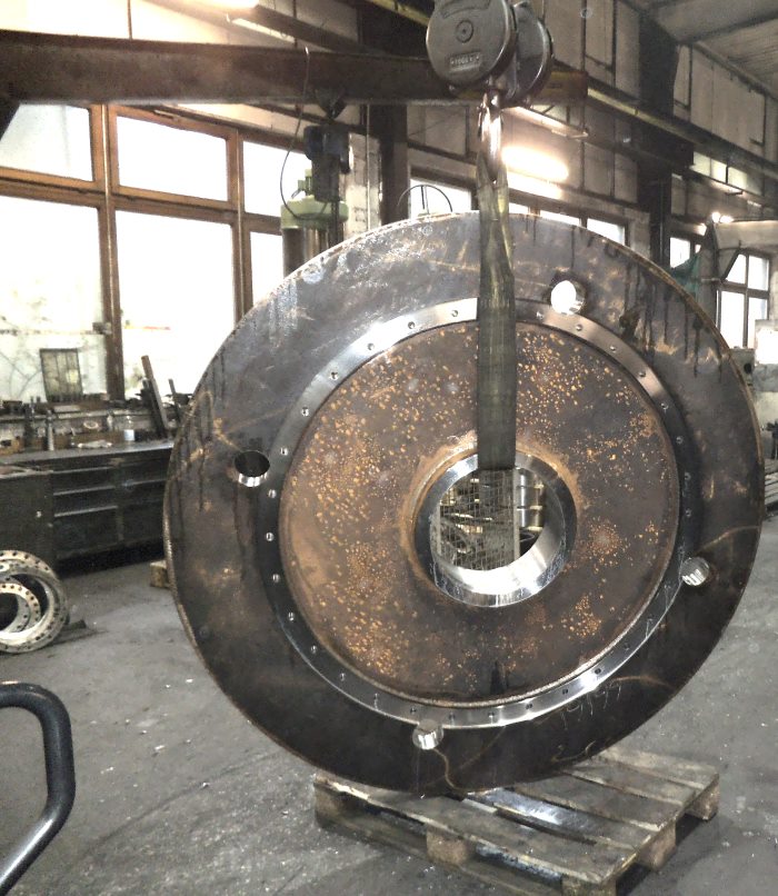 Detail view of production