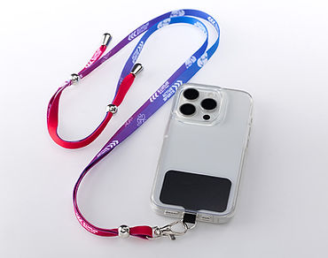 Längenverstellbares Lanyard mit Transferdruck