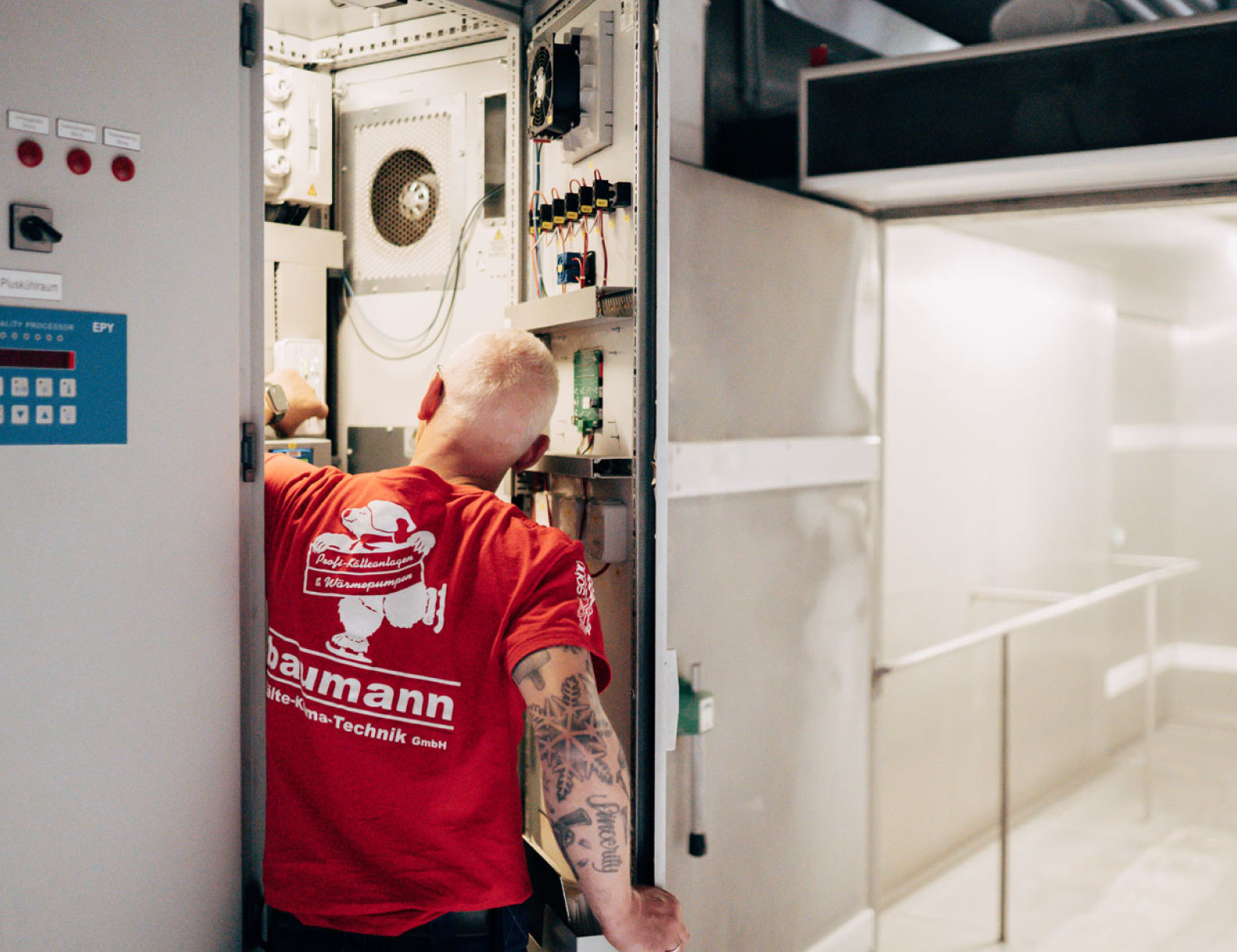 Projektstandort der Baumann Kälte-Klima-Technik