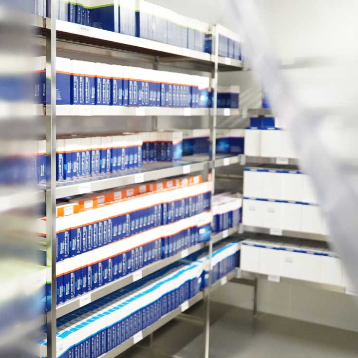 Kühllösung für Medizin und Pharma