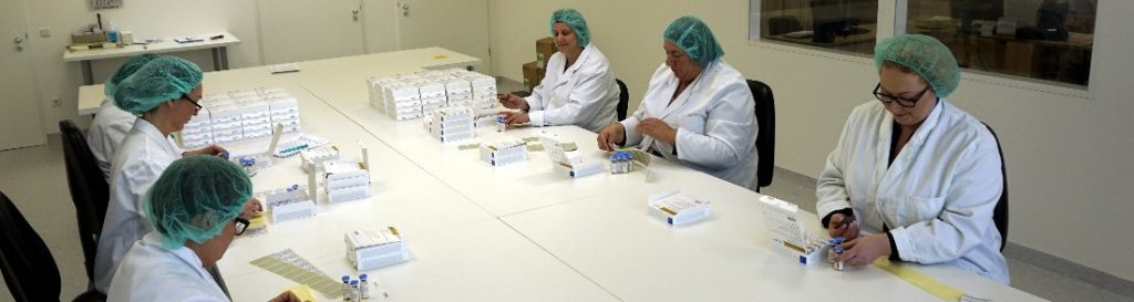 Herstellung/Konfektionierung von Arzneimitteln