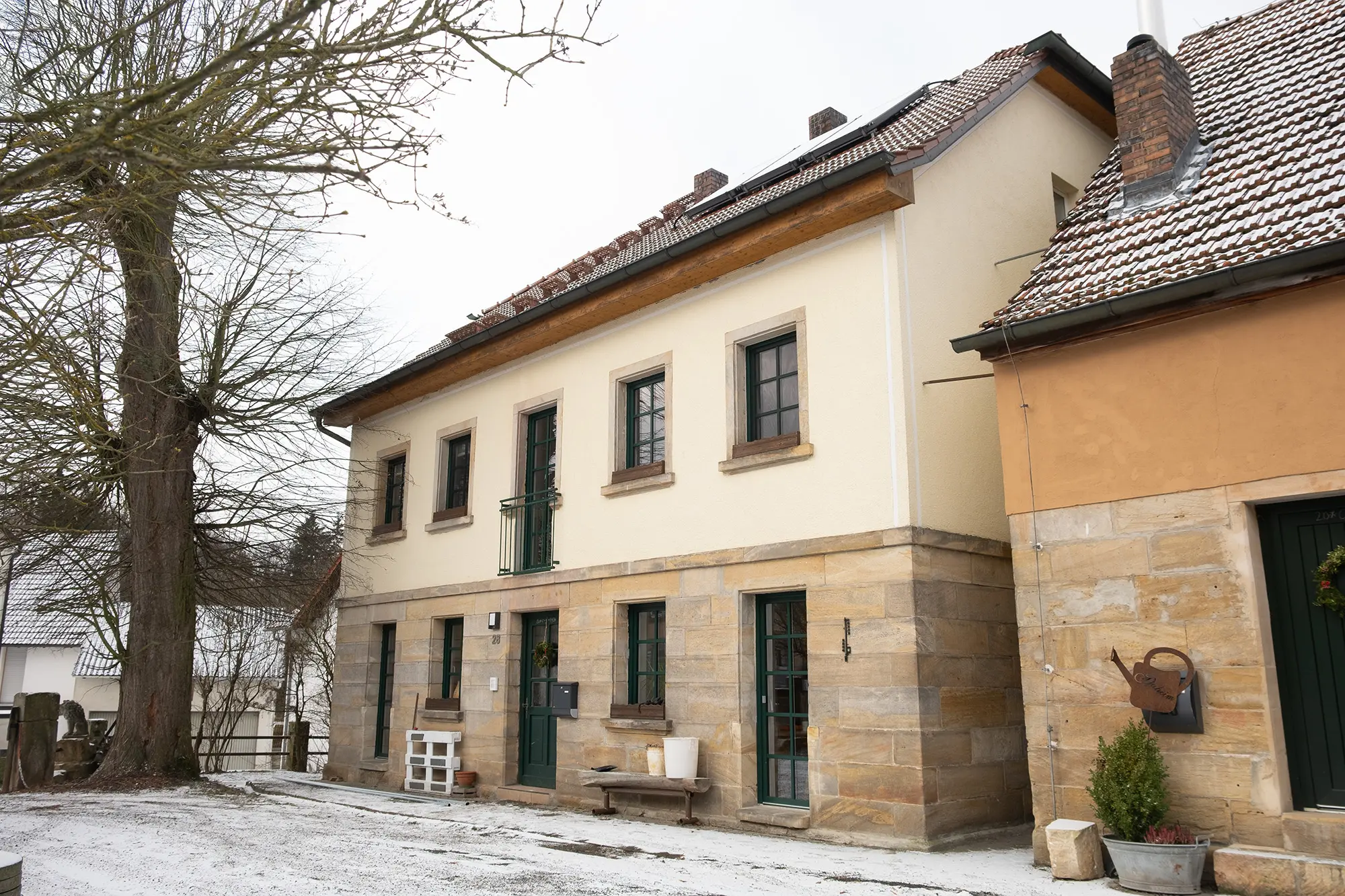 Referenzanlage: Luftwärmepumpe im Bauernhaus, Mainleus