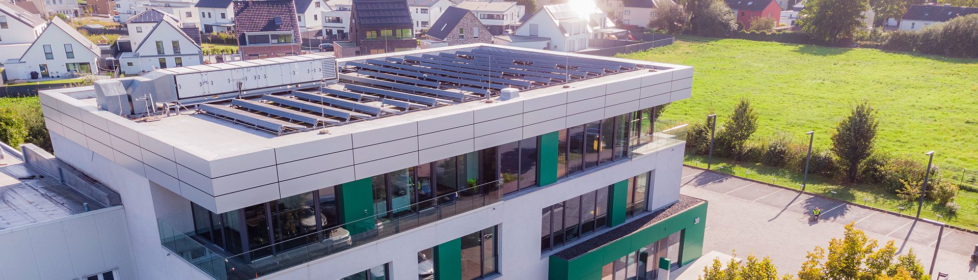 Grüne Entsorgung – Firmengelände