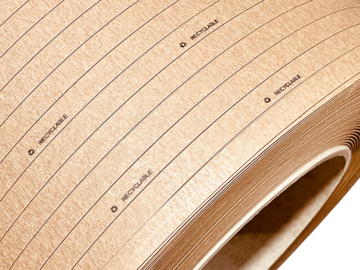 Paper strapping 12 mm, recyclable