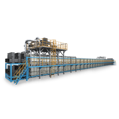 Batterie 2-Level Rollenherdofen