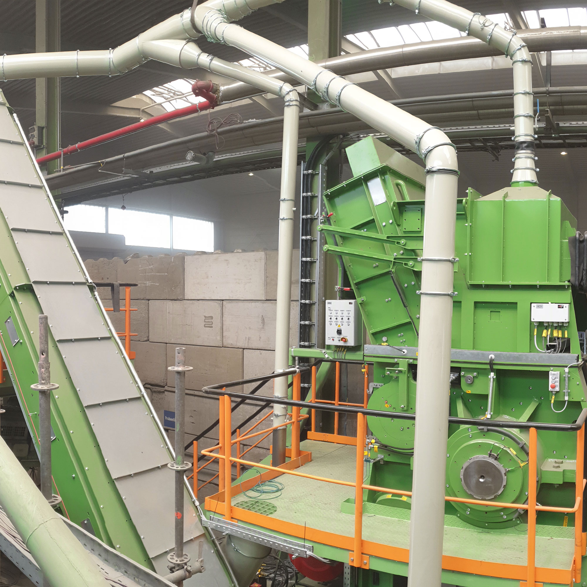 Electronic Scrap Recycling Plant ES