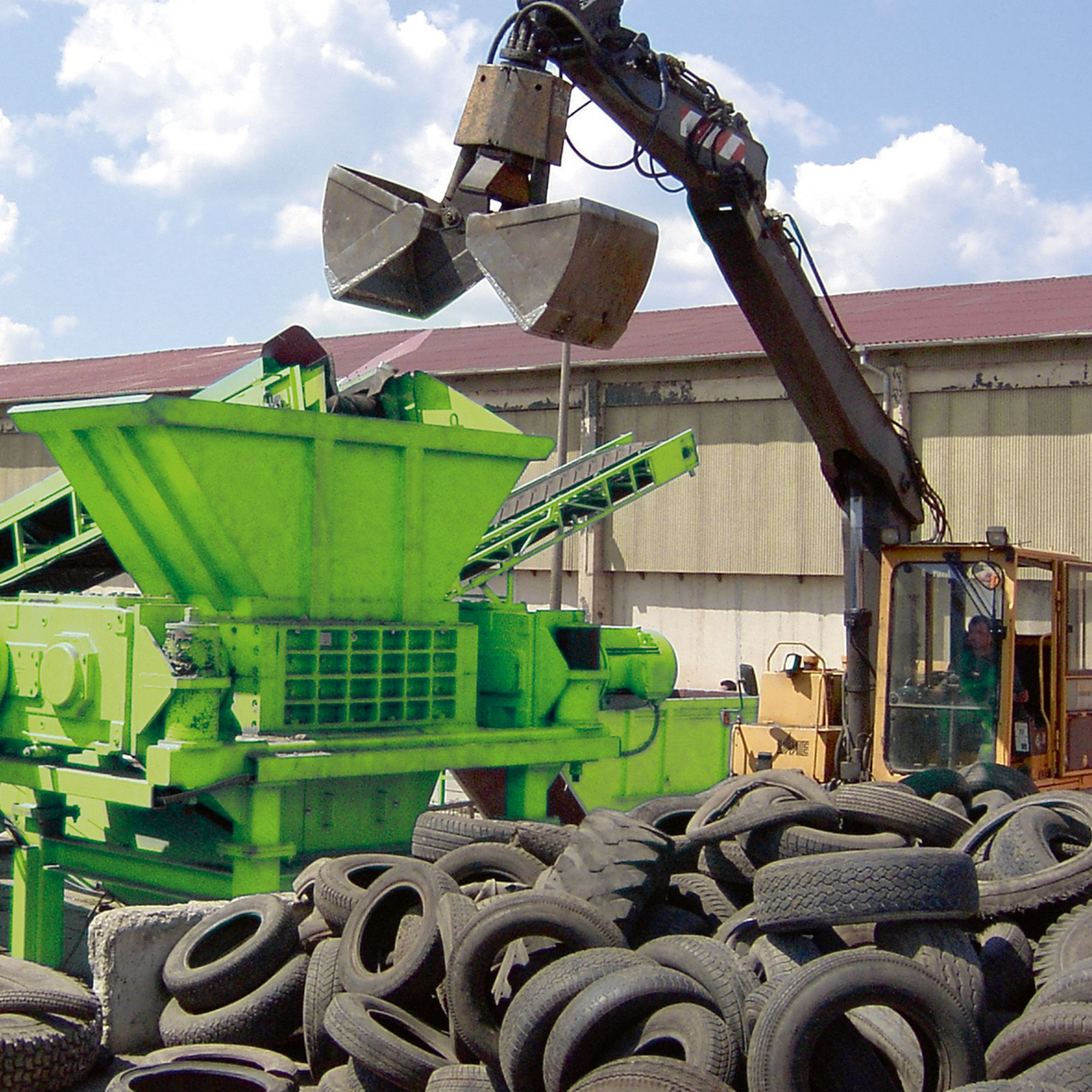 Used Tire Recycling Plant TRR