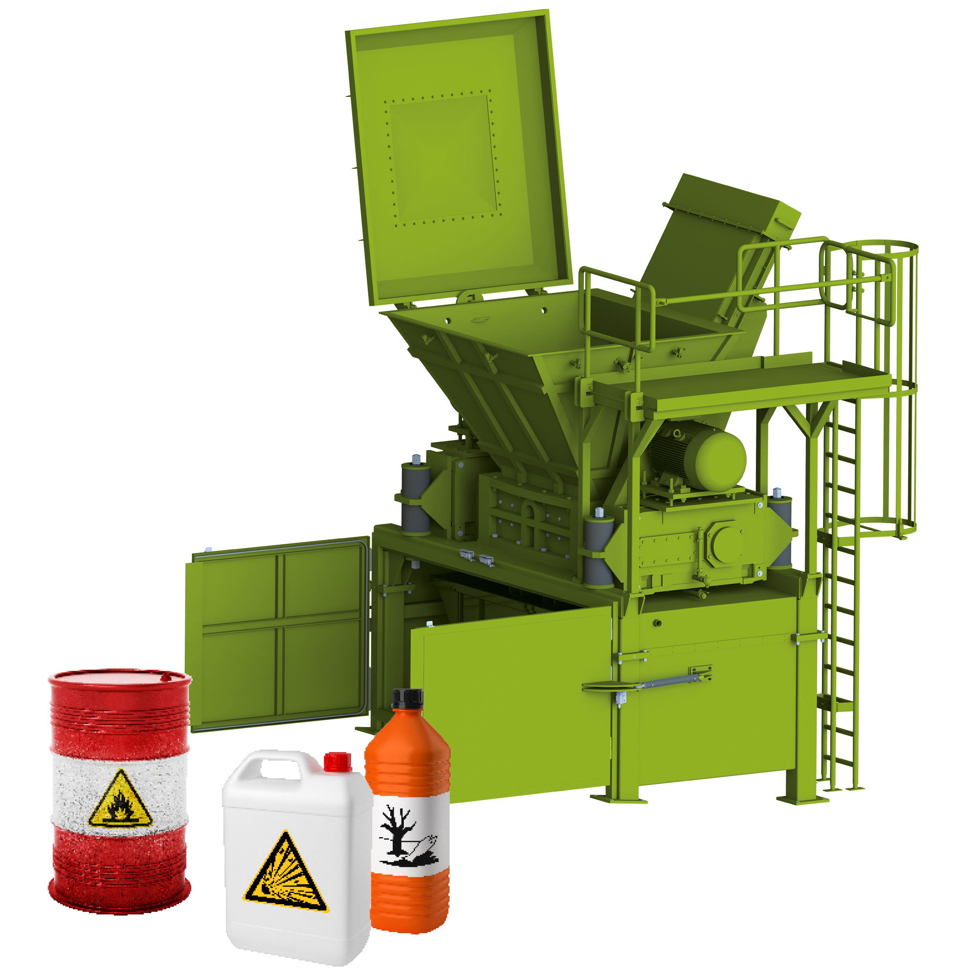 Inertized Primary Shredder VZi