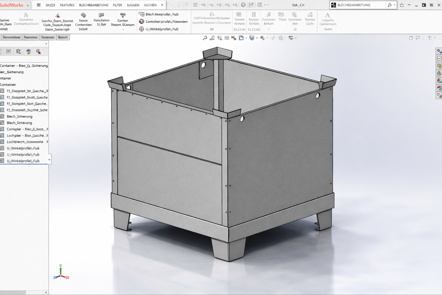 Konstruktion mit 3D-CAD