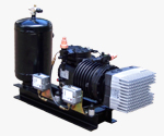 Compressor unit VS12 with liquid receiver