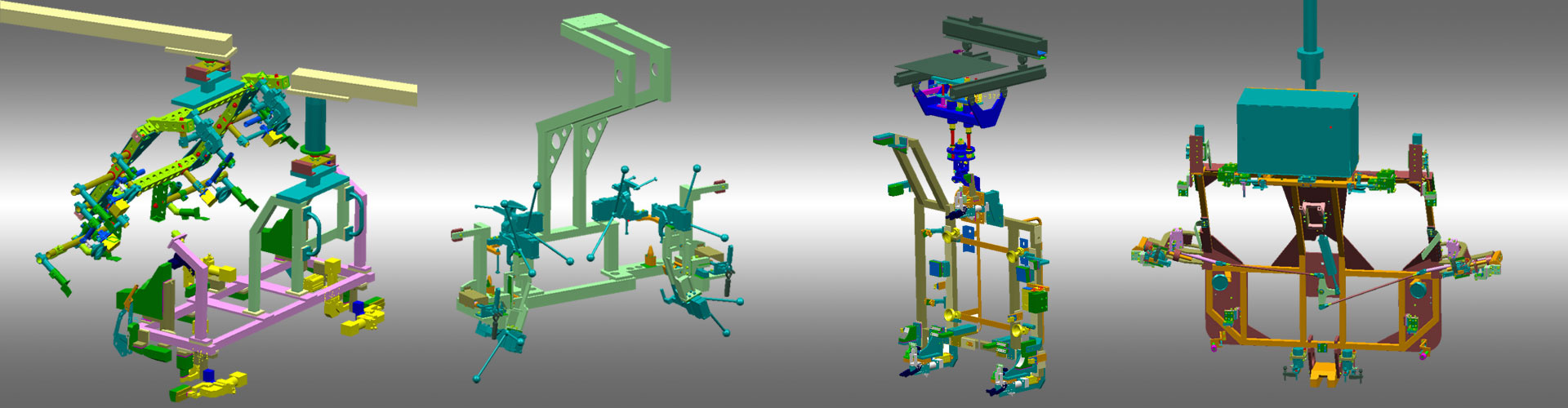 Assembly fixtures in the body shop