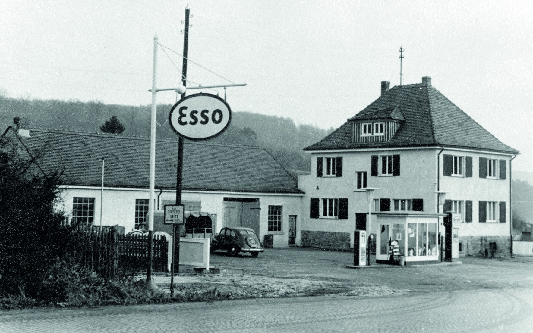Firmengebäude bei Gründung 1956