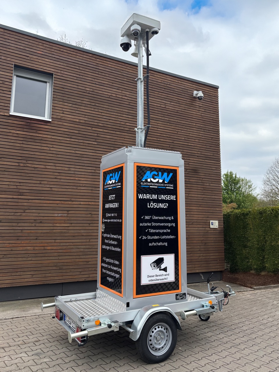 Videoturm der Videoüberwachung