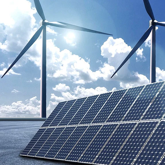 Coating of bearings in wind turbines