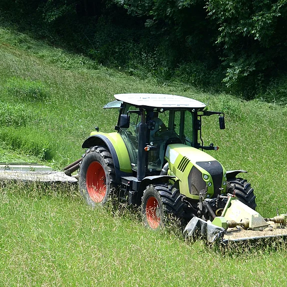 Additive wear-protection coating on agricultural machinery parts