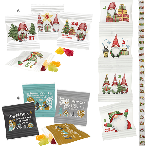 Fruchtgummi-Ketten-Adventskalender