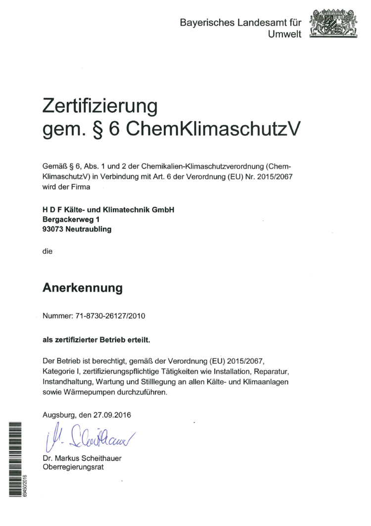 Firmenimpression