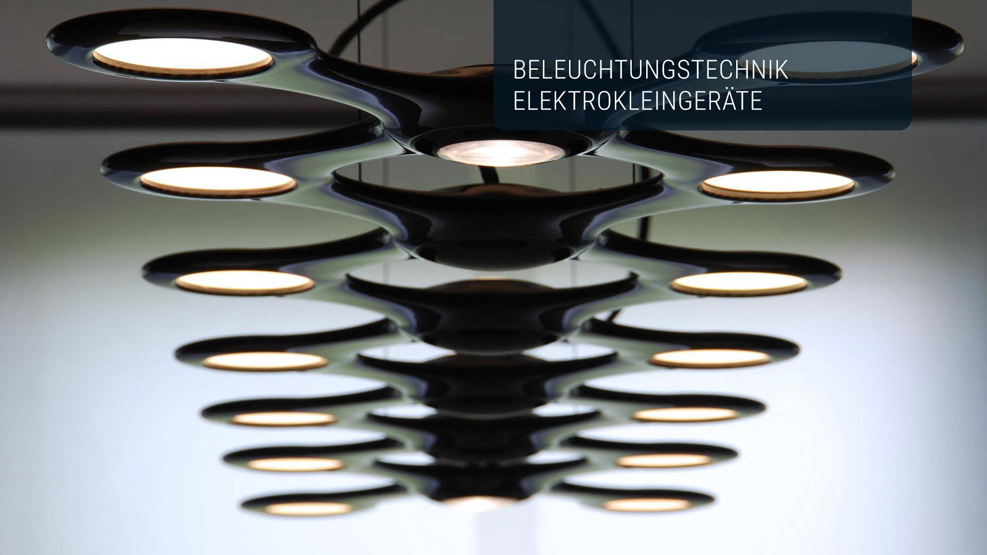Lighting technology and small electrical appliances
