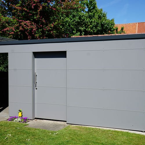 Storage room with HPL panels