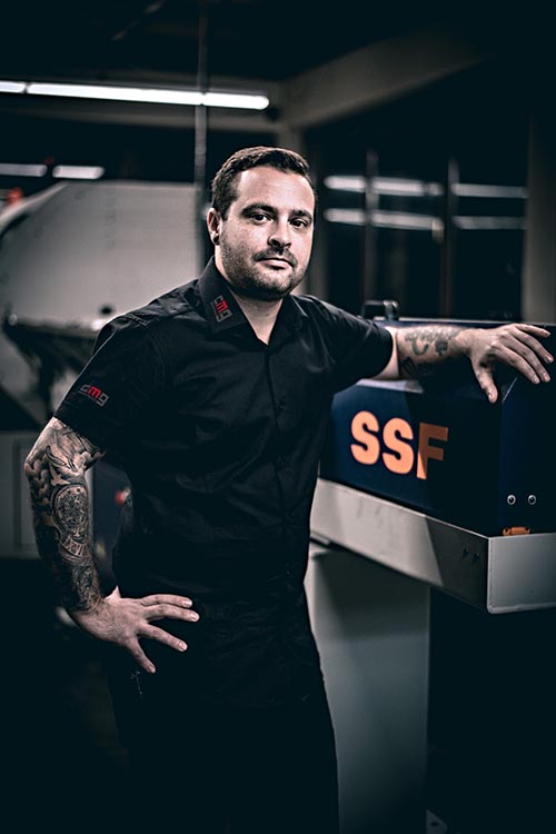 Michele Di Franco, Inhaber von CMG Drehteile
