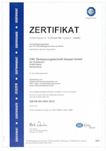 Qualitätszertifikat (deutsch)