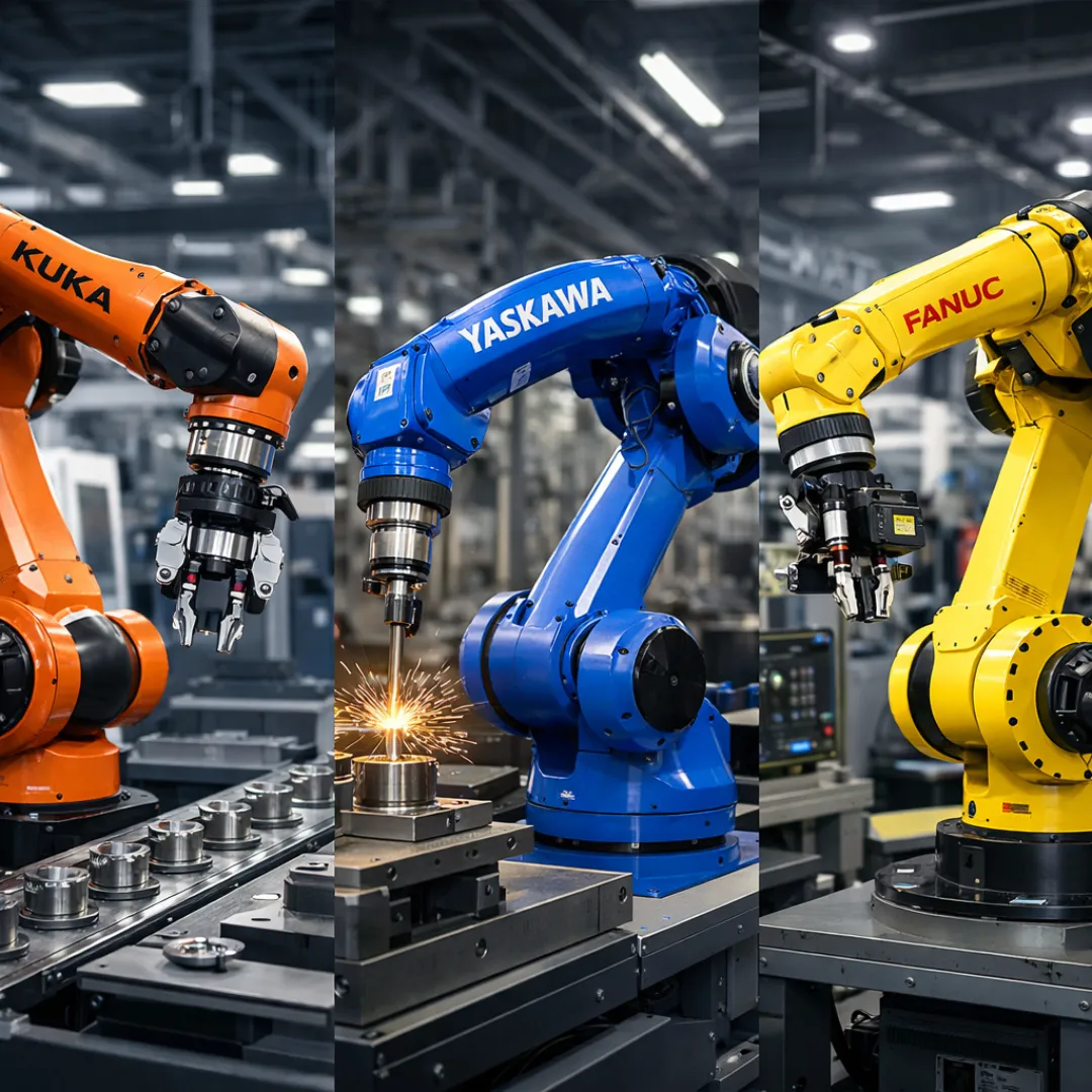 KUKA, FANUC & Yaskawa Industrieroboter