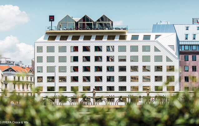 Hochbau-Projekt Hotel Radisson Red