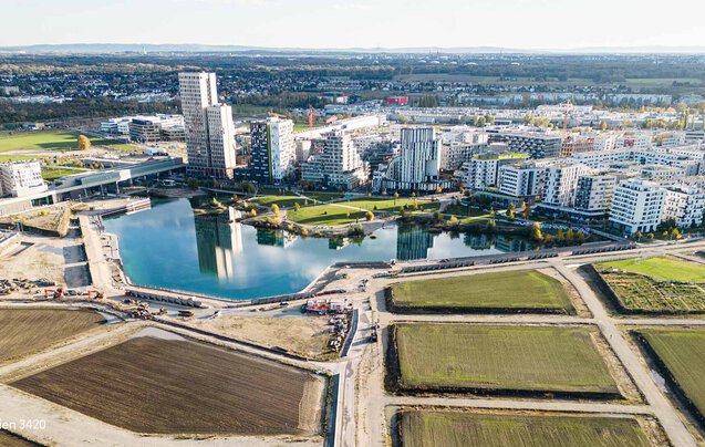 Tiefbau – Bauvorhaben Seestadt Wien