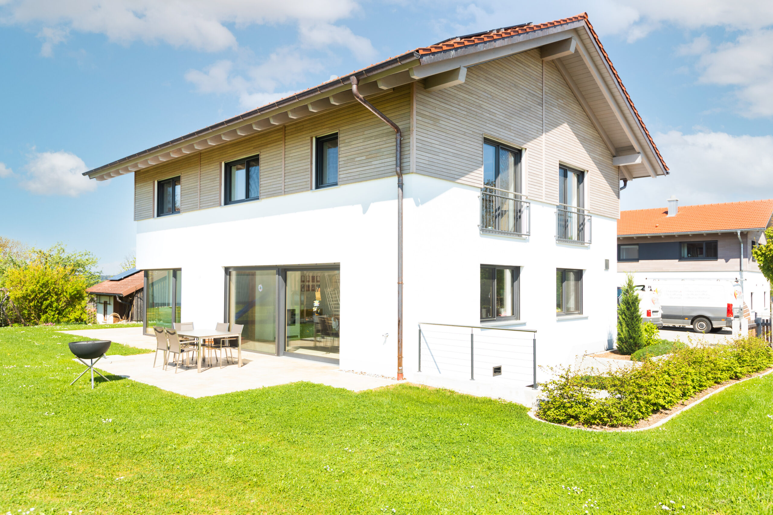 Beispiel eines individuellen Holzbaus