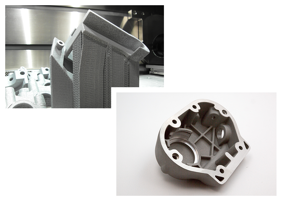 Teilefertigung im Metall-3D-Druck