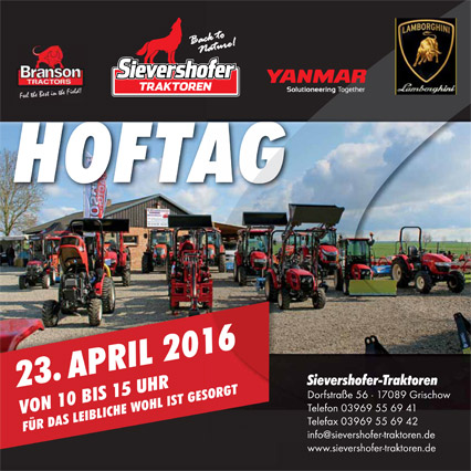 Farm open day April 2016