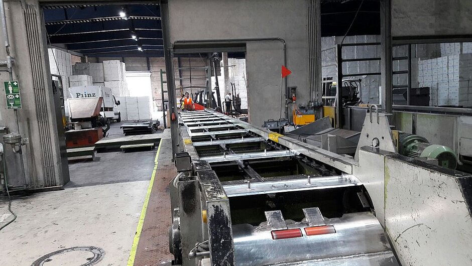 Förderanlage in der Industrie