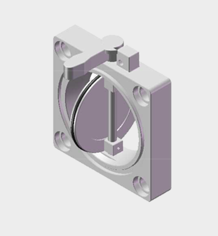 Aluminium Drosselklappe