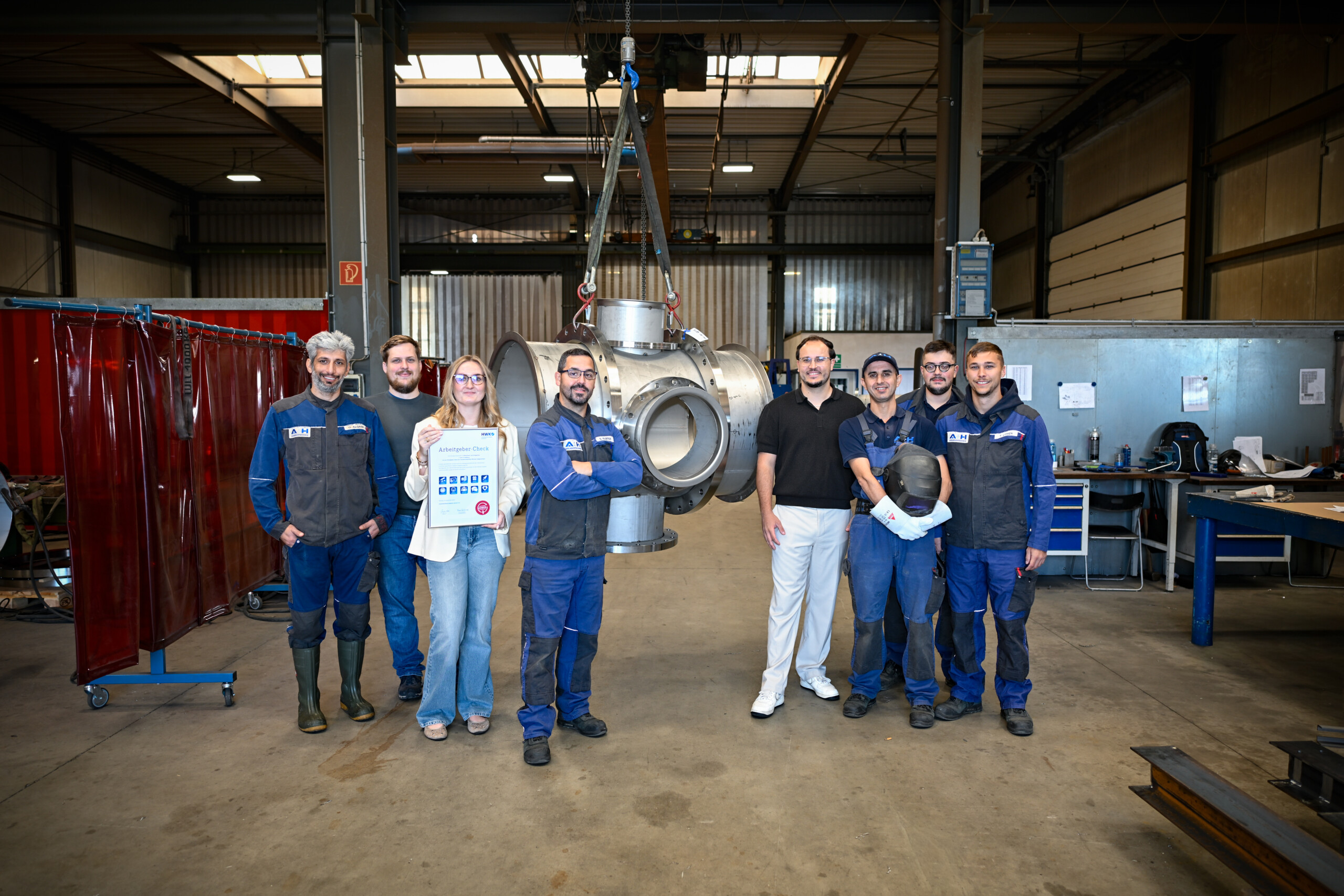 A+H Anlagentechnik – Fertigung
