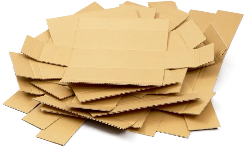 Flat cartons (folded before erection)