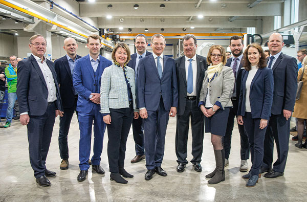 Mitarbeitende in der Produktion