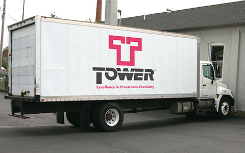 Tower Products delivery vehicle
